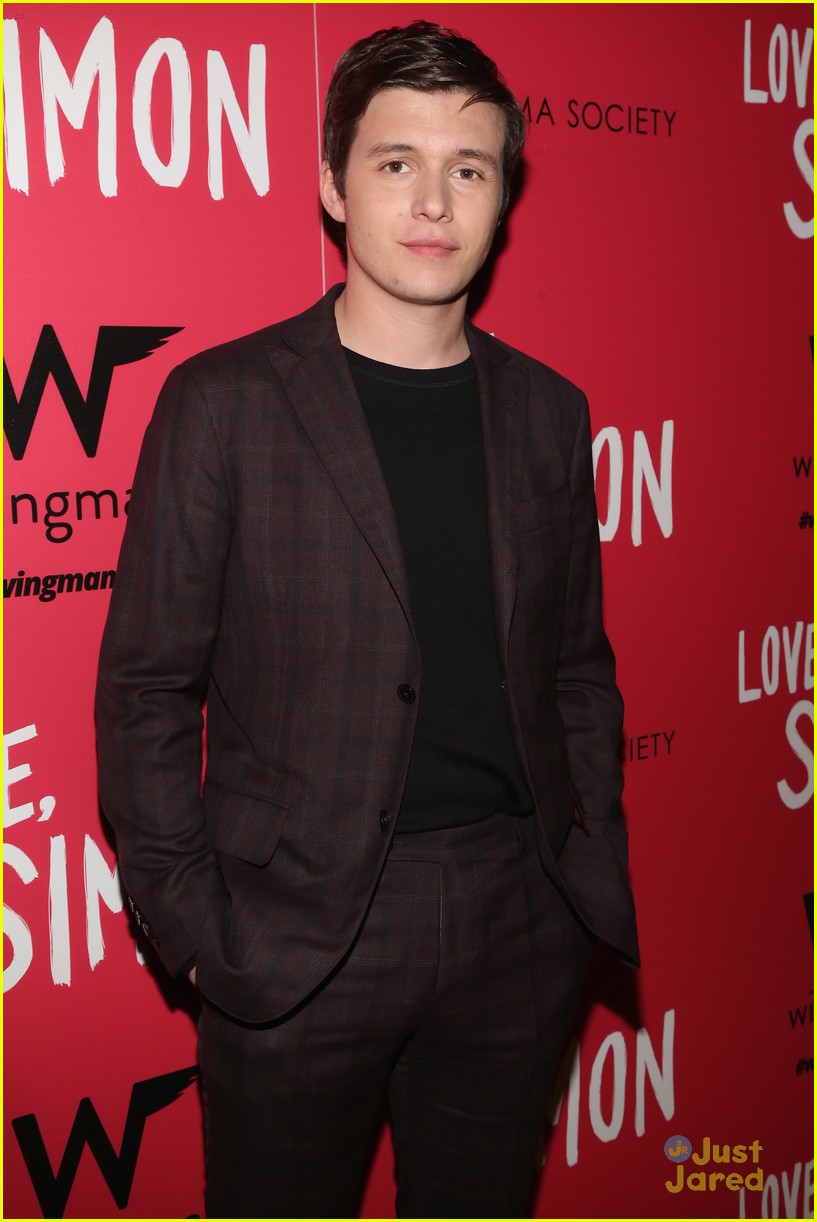 Full Sized Photo of love simon stars nyc premiere pics 03 | Nick