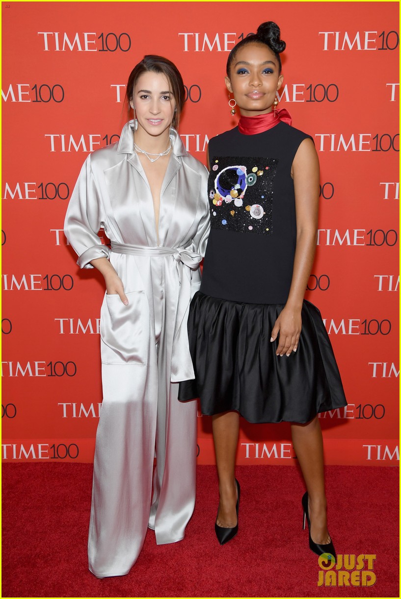 Millie Bobby Brown Joins Aly Raisman & Yara Shahidi at Time 100