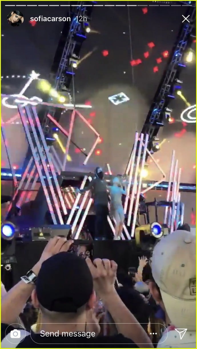 Sofia Carson Dazzles During Coachella Performance With DJ Alan Walker ...