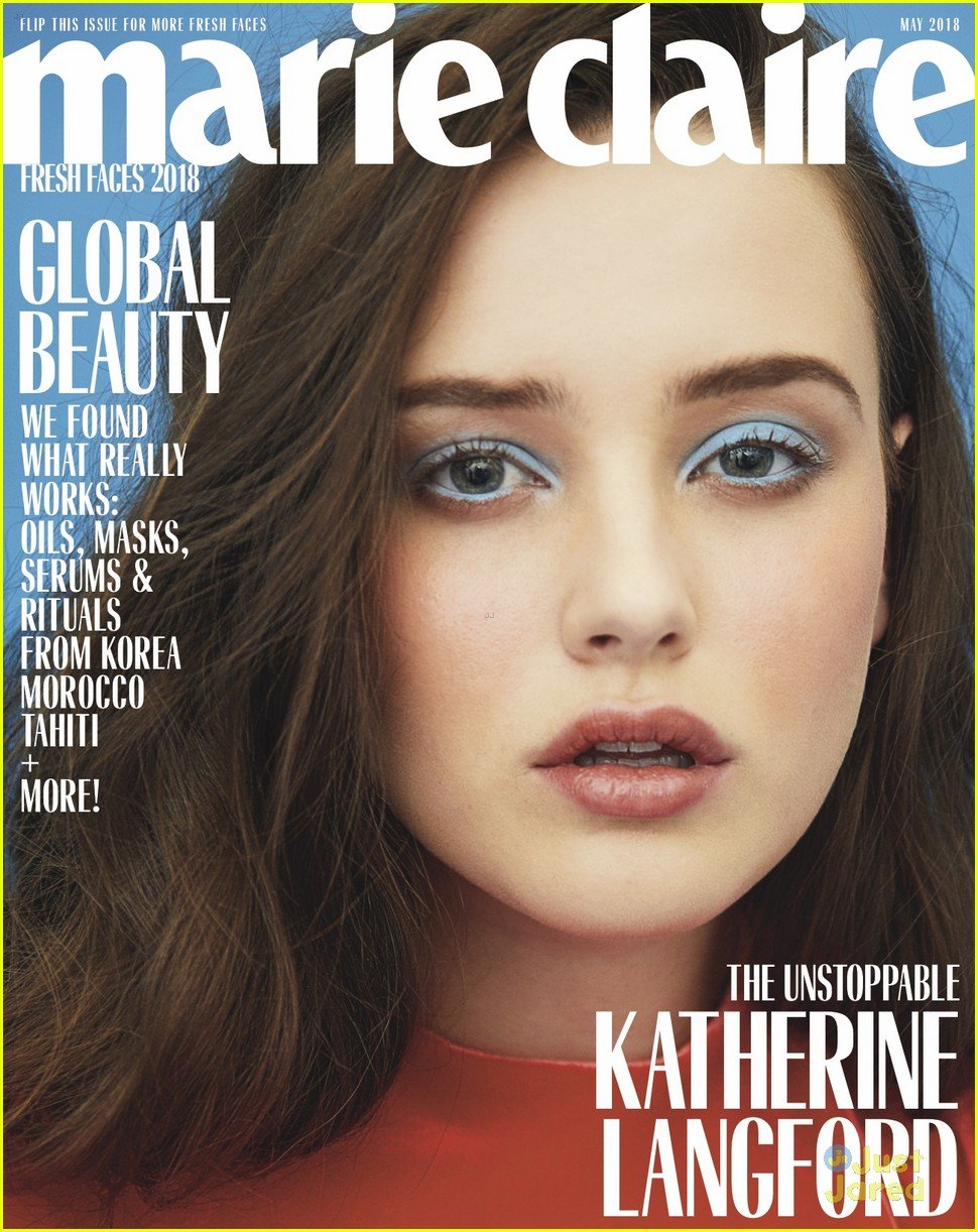 Katherine Langford Shines as One of Marie Claire's Fresh Faces of 2018 ...