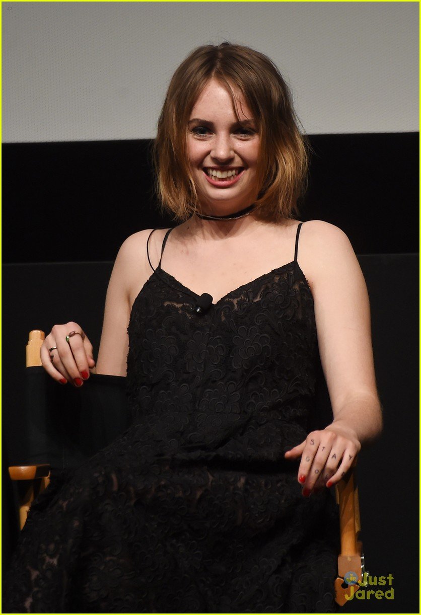 Full Sized Photo of maya hawke kathryn newton little women tribeca 10