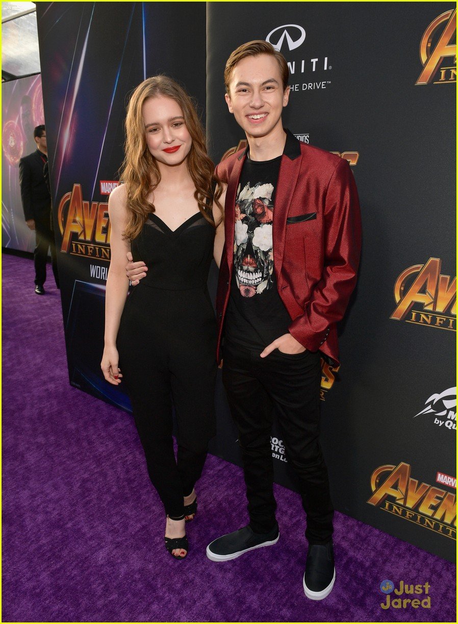 Navia Robinson, Sky Katz & 'Raven's Home' Cast Hit 'Avengers: Infinity