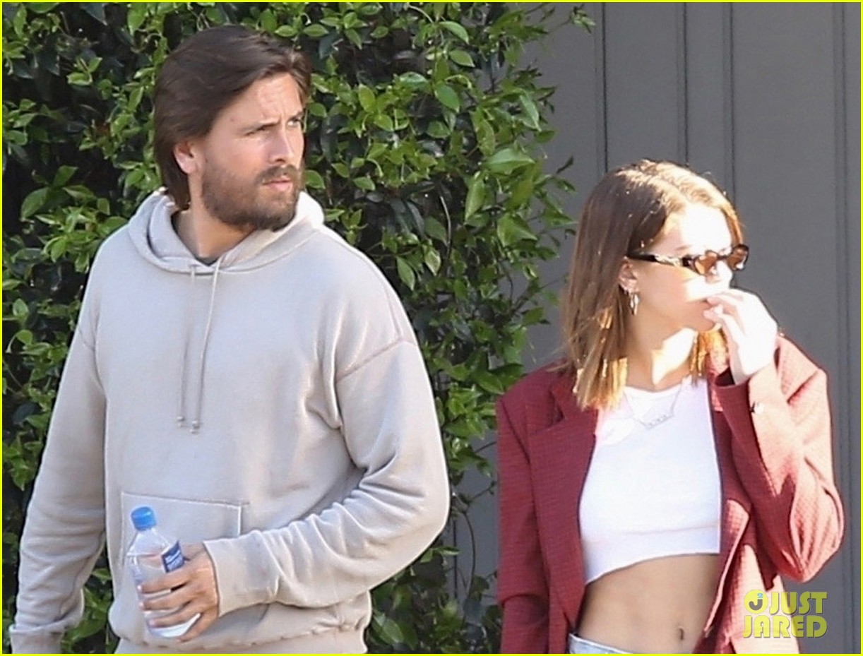 Full Sized Photo of sofia richie and scott disick couple up for beach ...