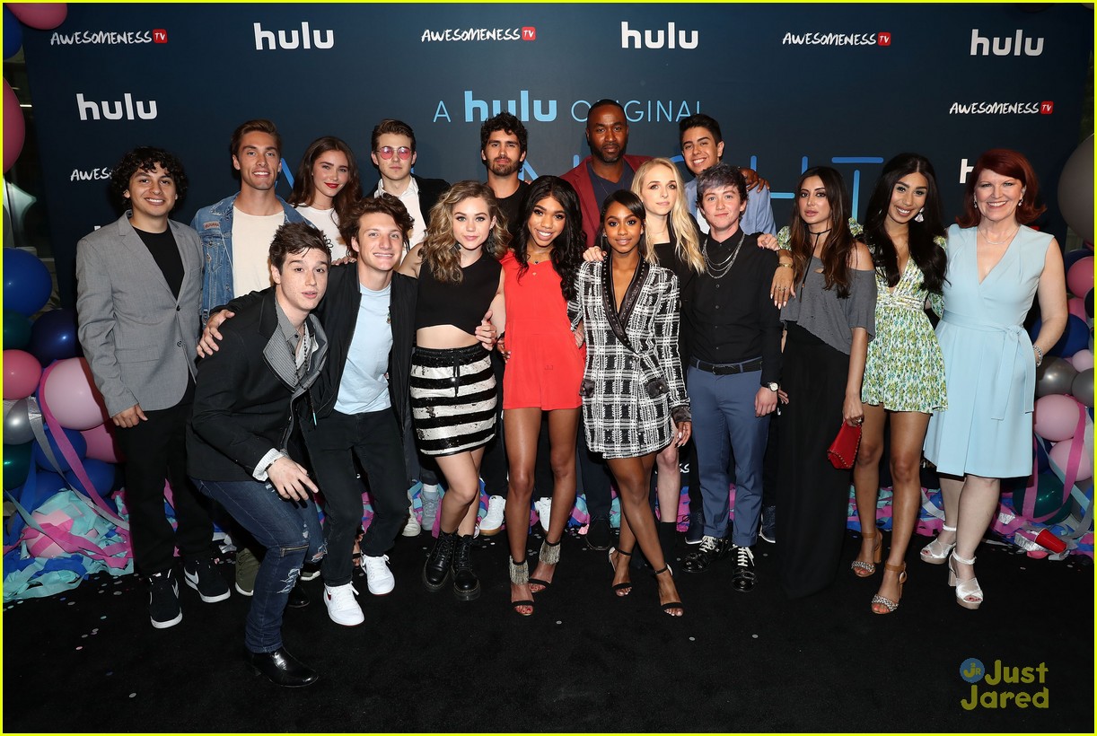 Full Sized Photo of all night hulu premiere screening eva teala brec ...