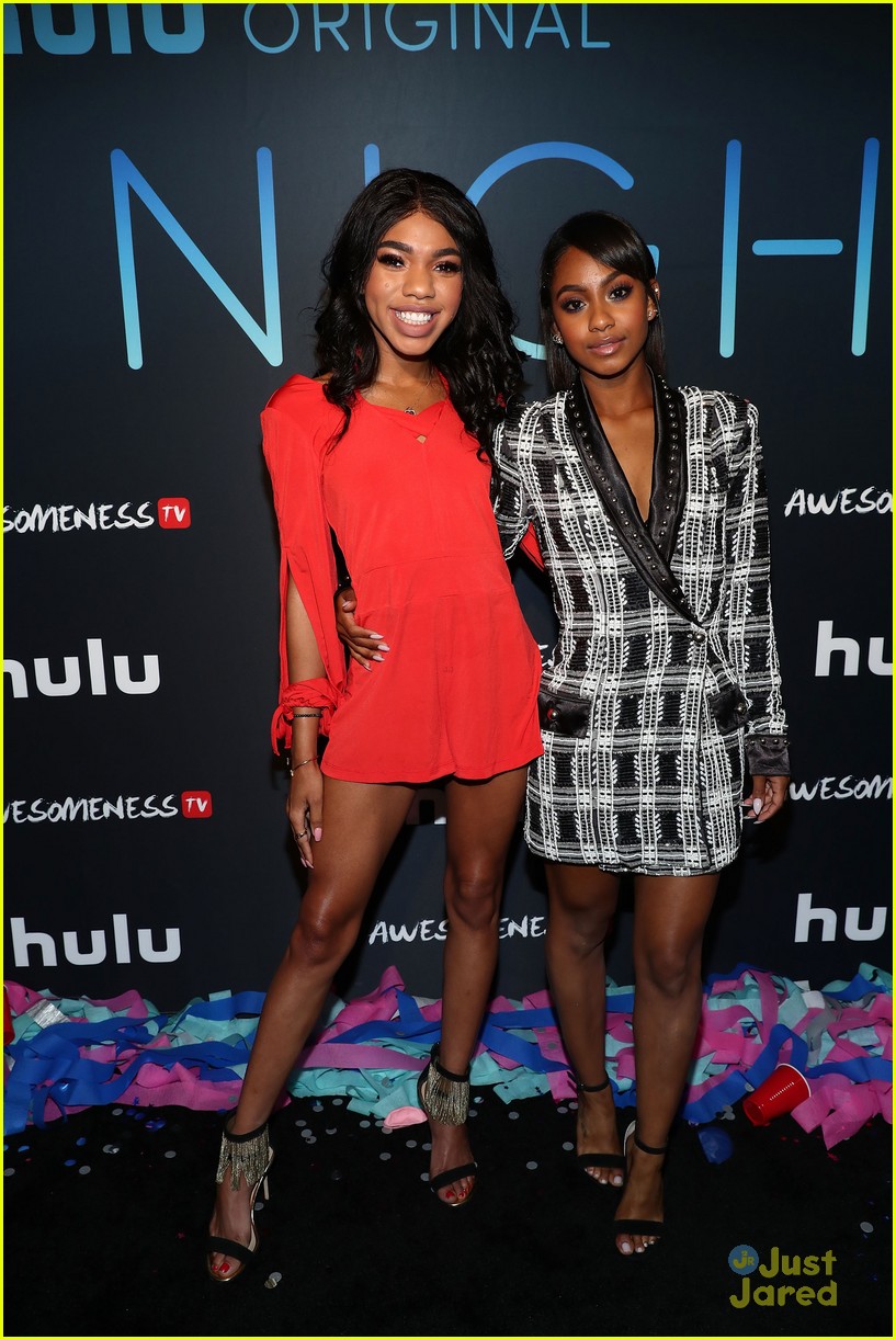 Full Sized Photo of all night hulu premiere screening eva teala brec ...