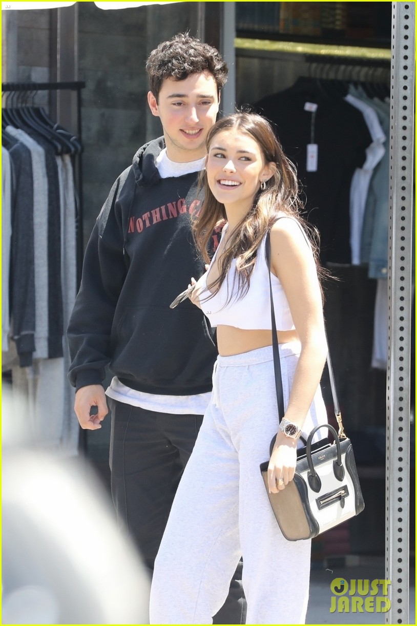 madison beer and boyfriend zack bia show some sweet pda 05