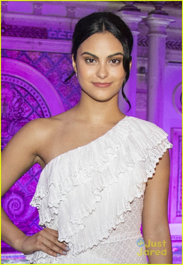 Camila Mendes Celebrates John Frieda Ambassadorship With Chic Party in