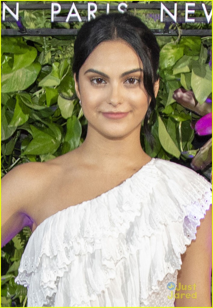 Camila Mendes Celebrates John Frieda Ambassadorship With Chic Party in