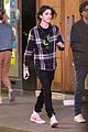 timothee chalamet is all smiles while out with a friend in london 02