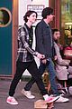 timothee chalamet is all smiles while out with a friend in london 08