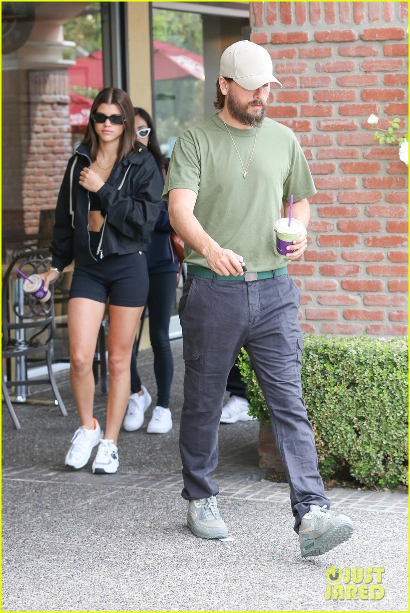 Sofia Richie Shows Some Skin for Coffee With Scott Disick | Photo