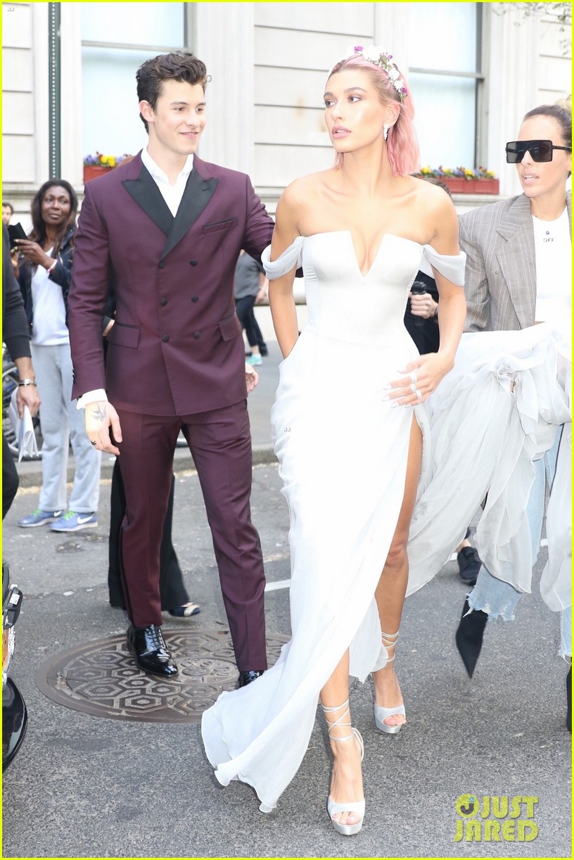 Shawn Mendes & Hailey Baldwin Confirm Relationship on Met Gala 2018 Red