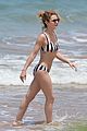 lucy hale hits the beach with life sentence costar riley smith 01