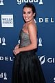 lea michele shows off engagement ring at glaad media awards 01