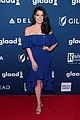 lea michele shows off engagement ring at glaad media awards 08