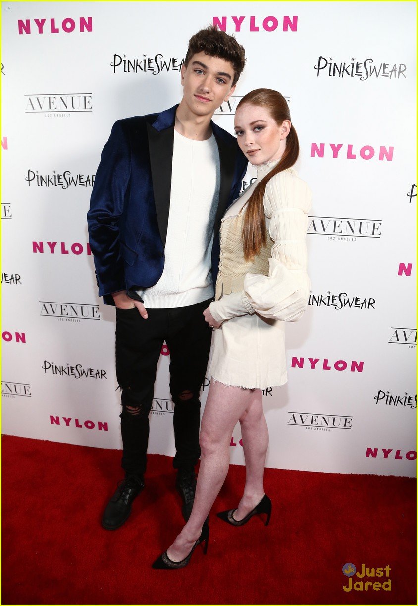 Paris Berelc & Jack Griffo Kiss Inside Nylon's 2018 Young Hollywood
