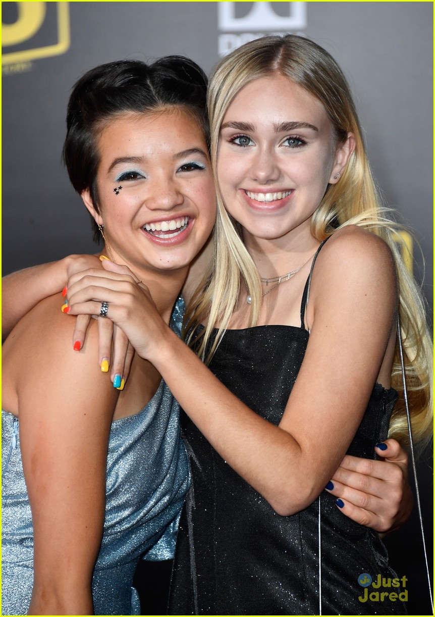 Peyton List & Peyton Elizabeth Lee Step Out For 'Solo: A Star Wars