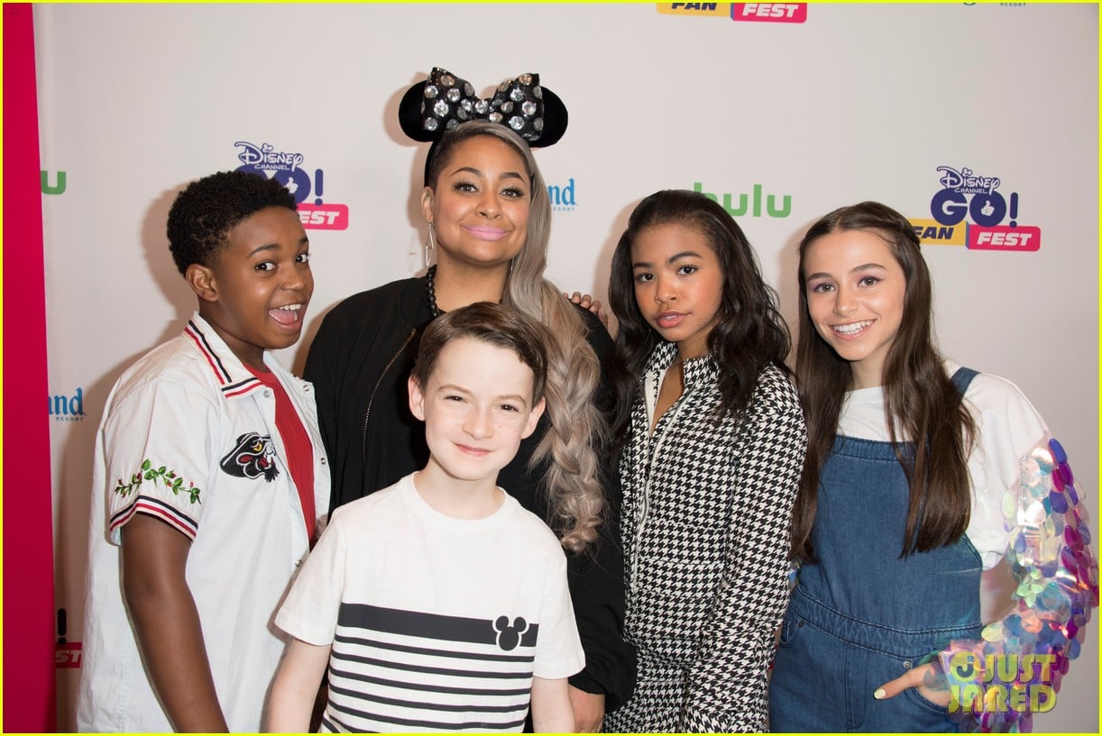 Raven Symone Joins 'Raven's Home' Cast at Disney Channel GO! Fan Fest