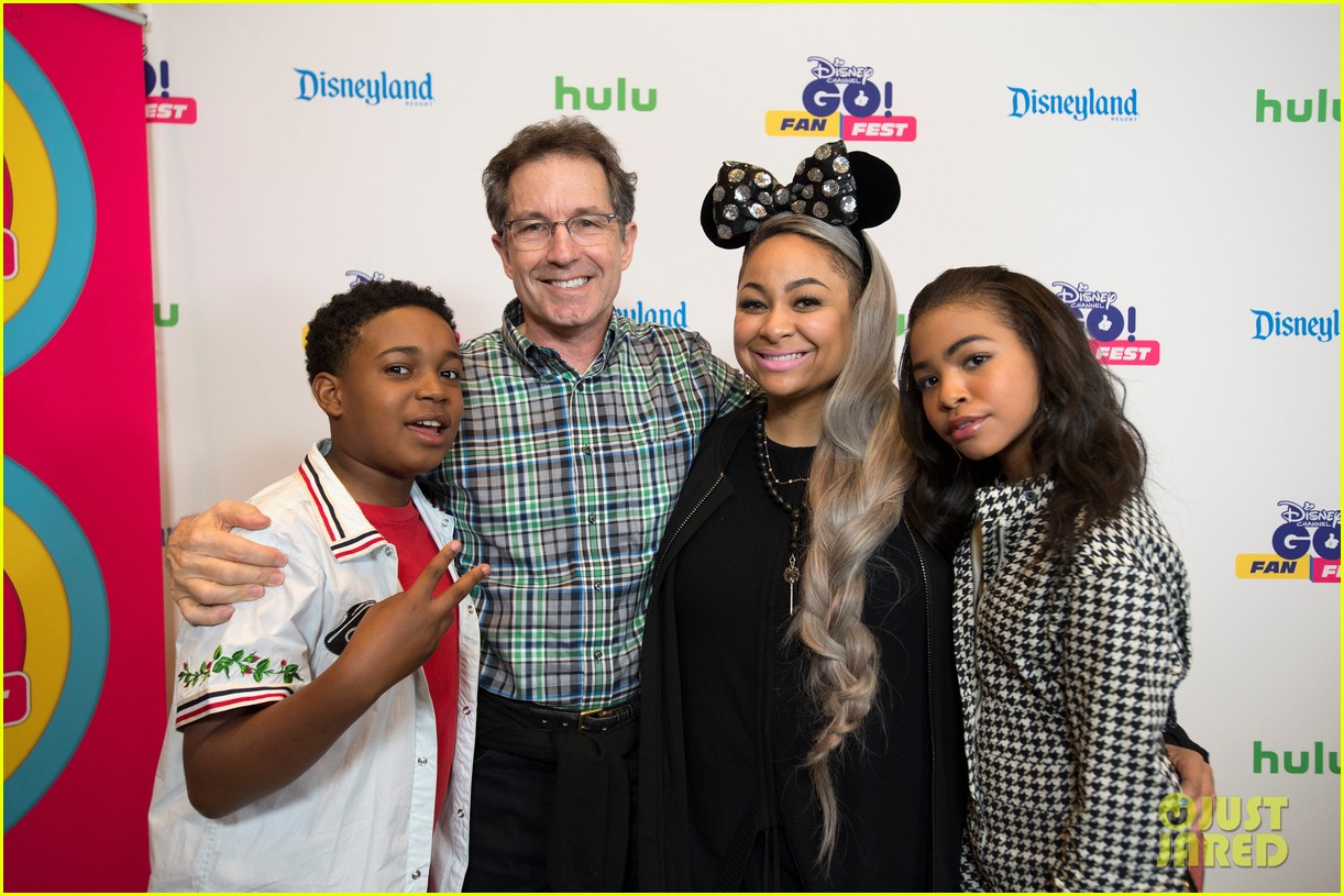 Raven Symone Joins 'Raven's Home' Cast at Disney Channel GO! Fan Fest