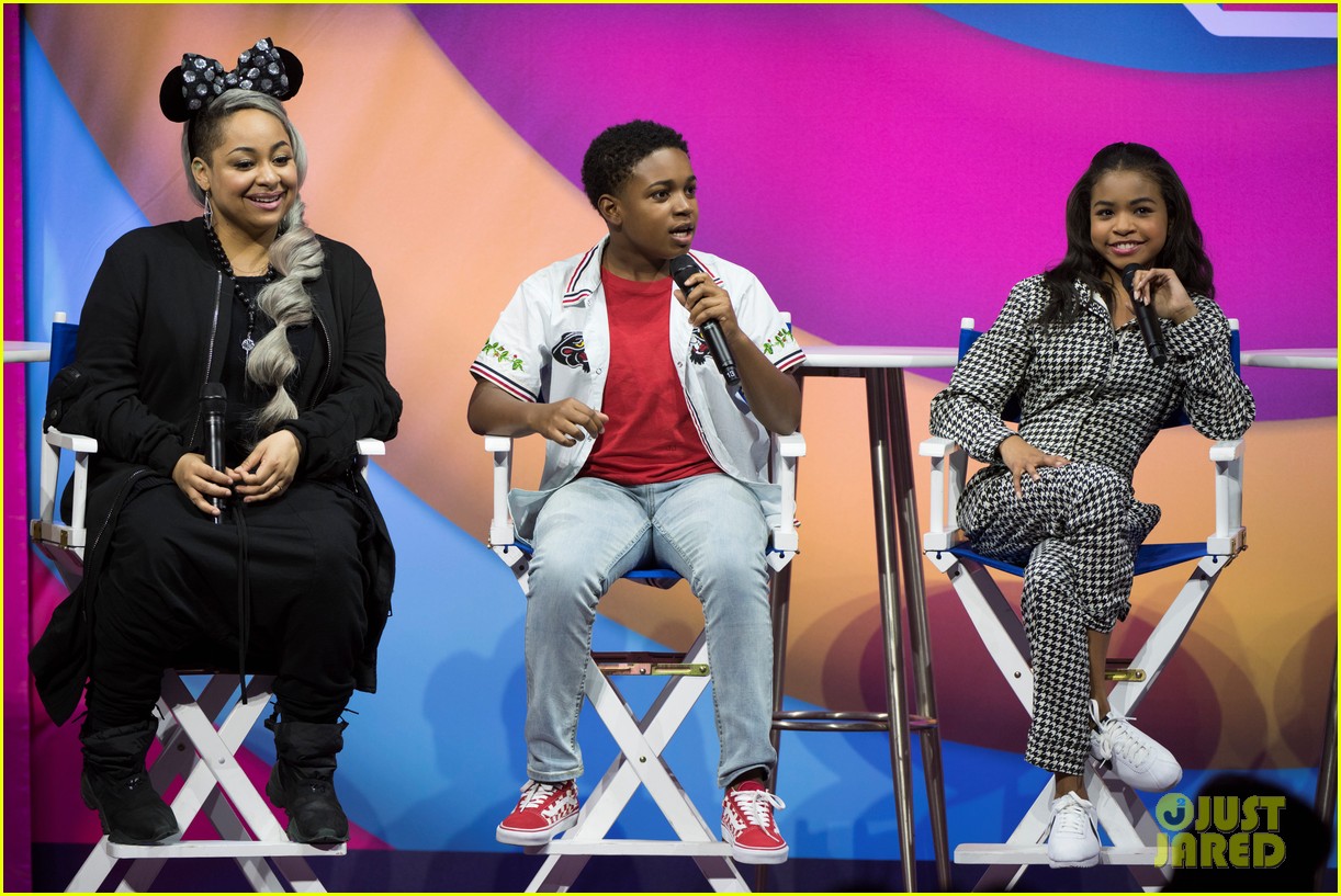 Raven Symone Joins 'Raven's Home' Cast at Disney Channel GO! Fan Fest