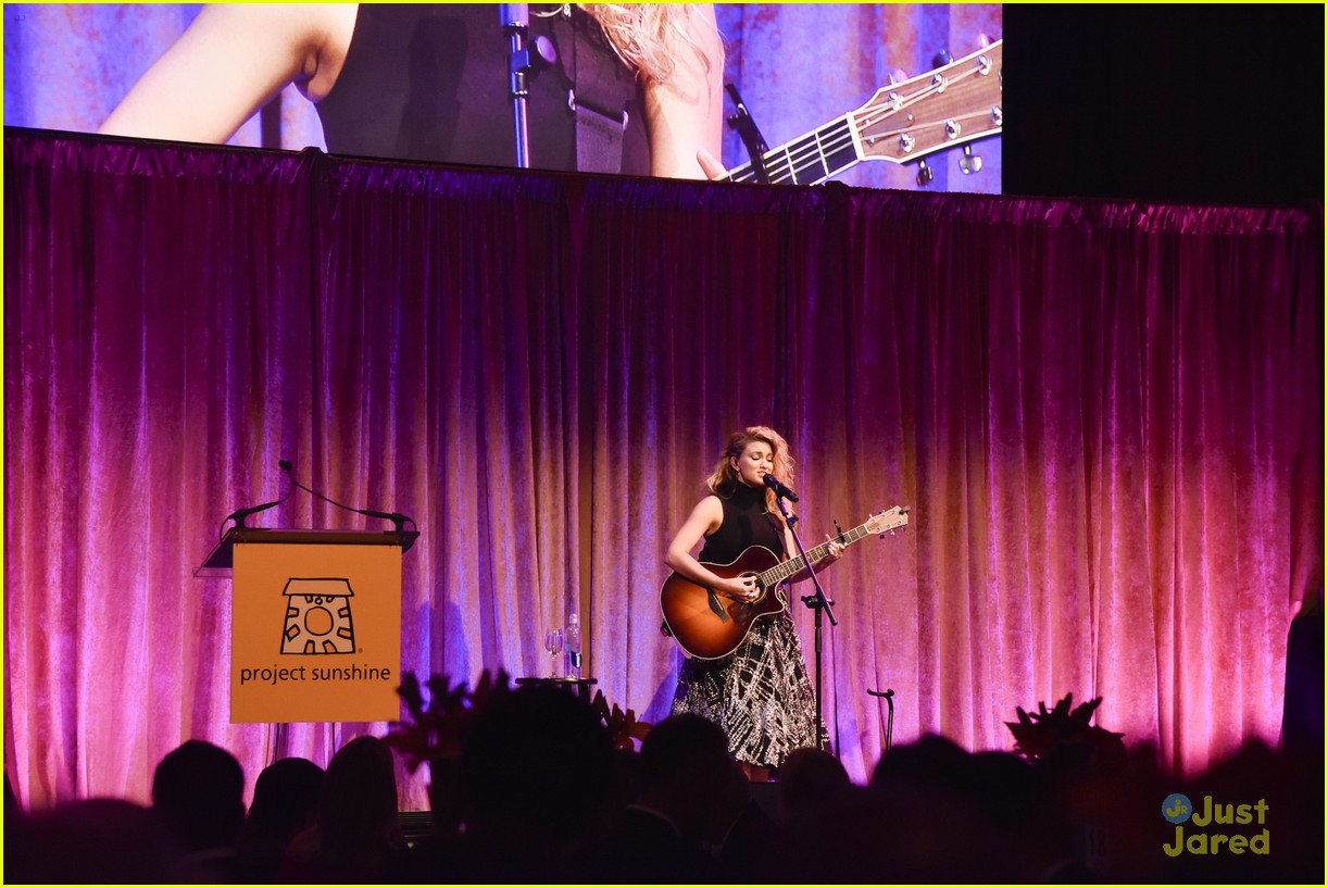 Full Sized Photo of tori kelly performs project sunshine event 10