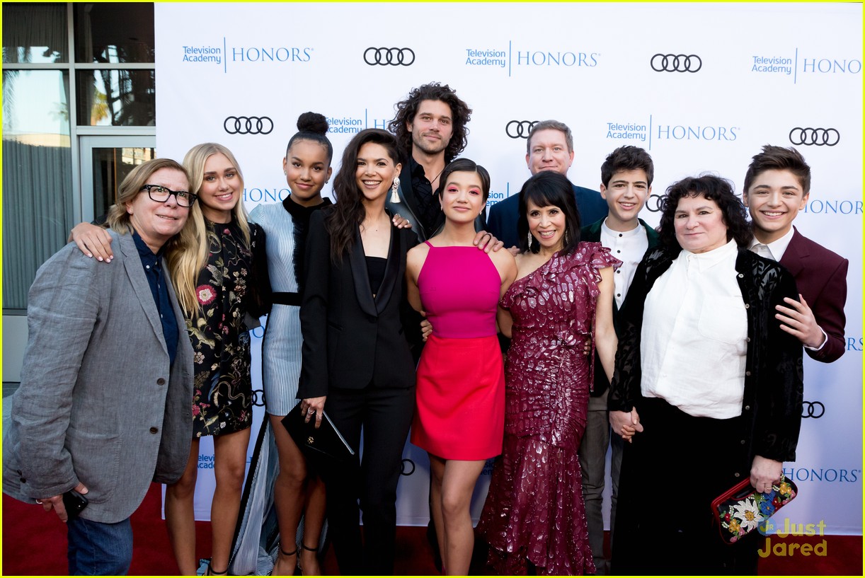 Full Sized Photo of andi mack cast tv academy honors red carpet 33