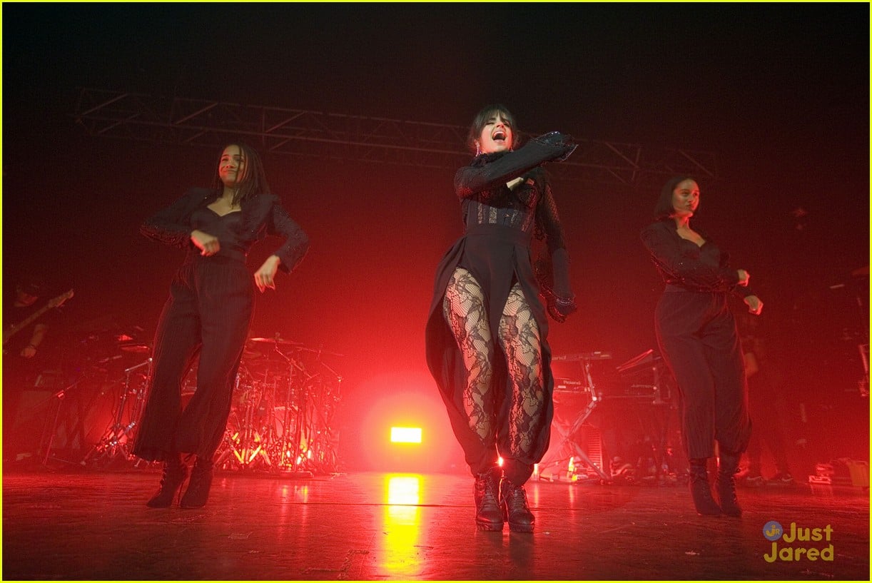 Full Sized Photo of camila cabello glasgow concert pics 21 Camila