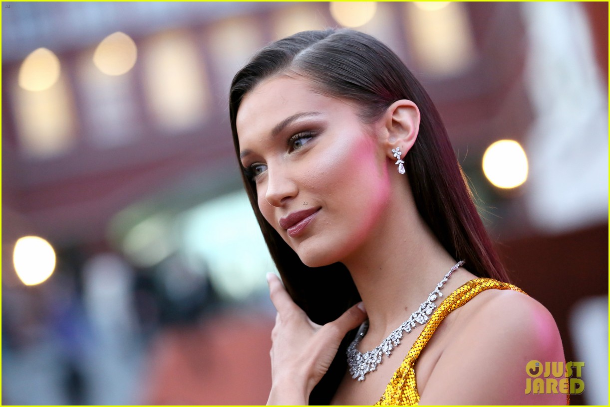 bella hadid lily aldridge laura harrier bulgari event 23
