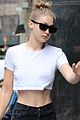 gigi hadid shows off her toned abs in nyc 02