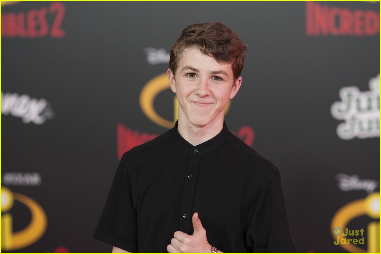 Full Sized Photo of jenna ortega bizaardvark cast incredibles2 premiere
