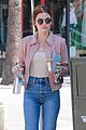 lucy hale iced drink social media happiness 04
