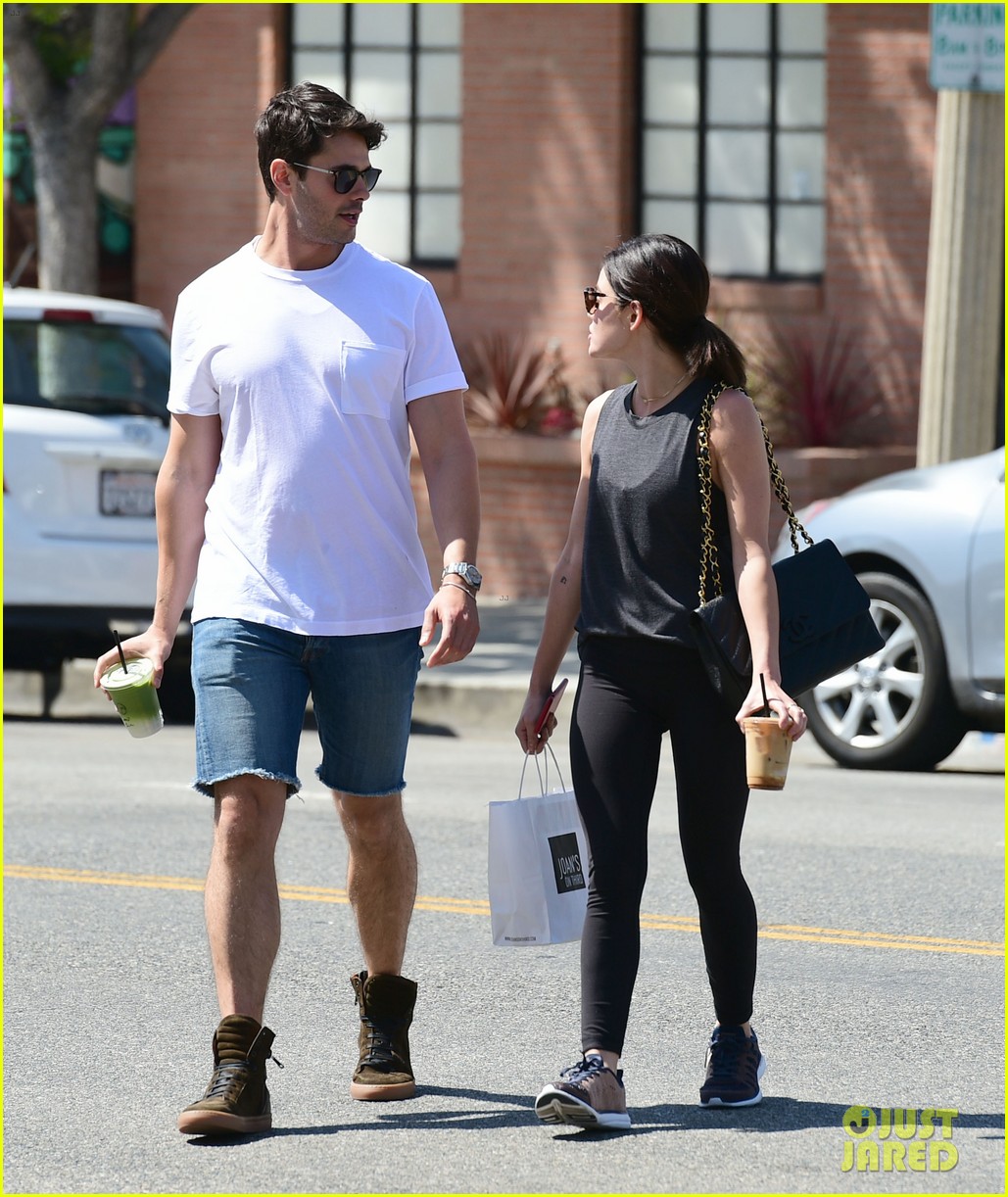 Full Sized Photo of lucy hale jayson blair pickup to go order 06 | Lucy