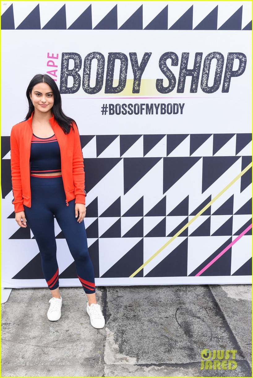 Camila Mendes Stays Fit at 'Shape' Magazine's Body Shop Pop-Up! | Photo