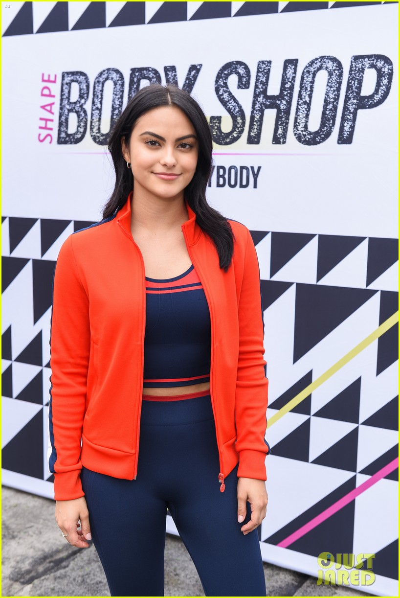 Camila Mendes Stays Fit at 'Shape' Magazine's Body Shop Pop-Up! | Photo