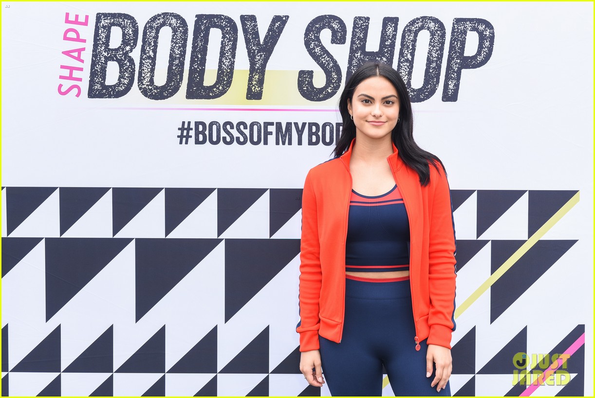 Camila Mendes Stays Fit At Shape Magazines Body Shop Pop Up Photo 1169550 Photo Gallery