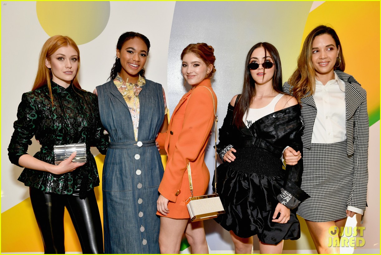 Katherine McNamara, Chandler Kinney, & More Step Out in Style for Wolk