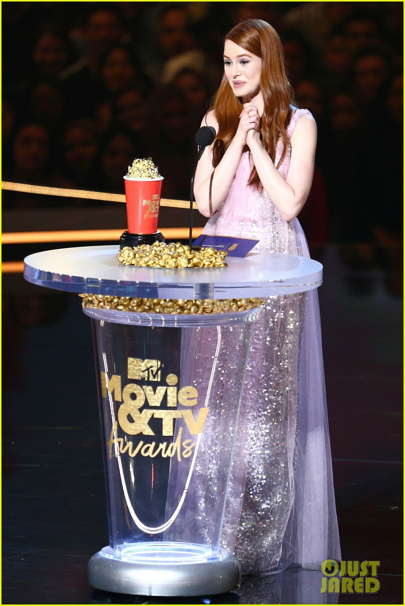 Full Sized Photo of madelaine petsch mtv movie tv awards 07 | Madelaine