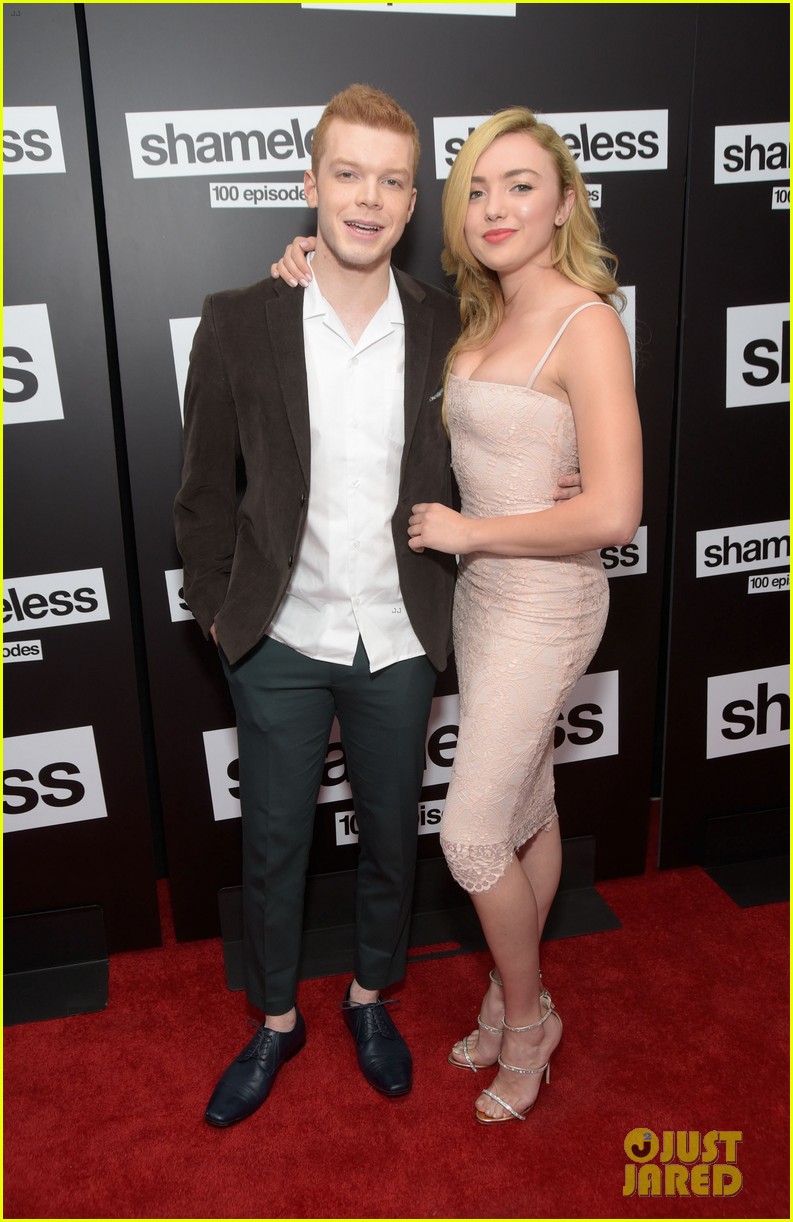 Peyton List & Cameron Monaghan Couple Up at 'Shameless' 100th Episode