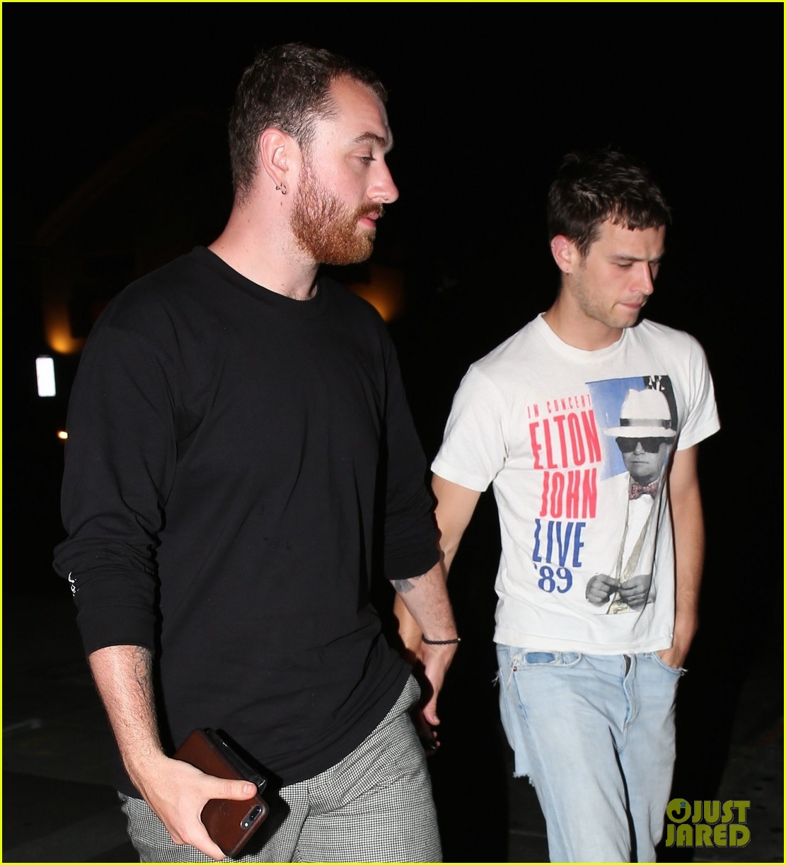 Sam Smith Holds Hands with Brandon Flynn on Their Date Night! | Photo ...