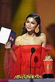 zendaya presents chadwick boseman with best performance in a movie at mtv movie tv awards 11