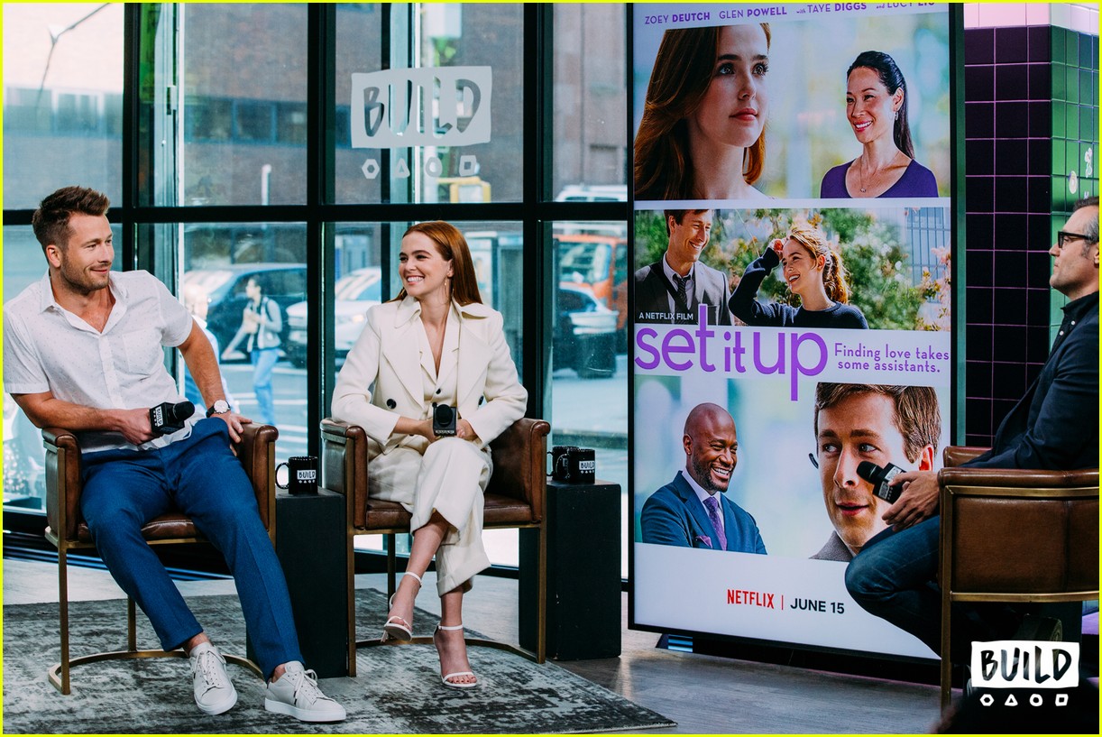 Zoey Deutch & Glen Powell Open Up Their New Movie 'Set It Up' Watch
