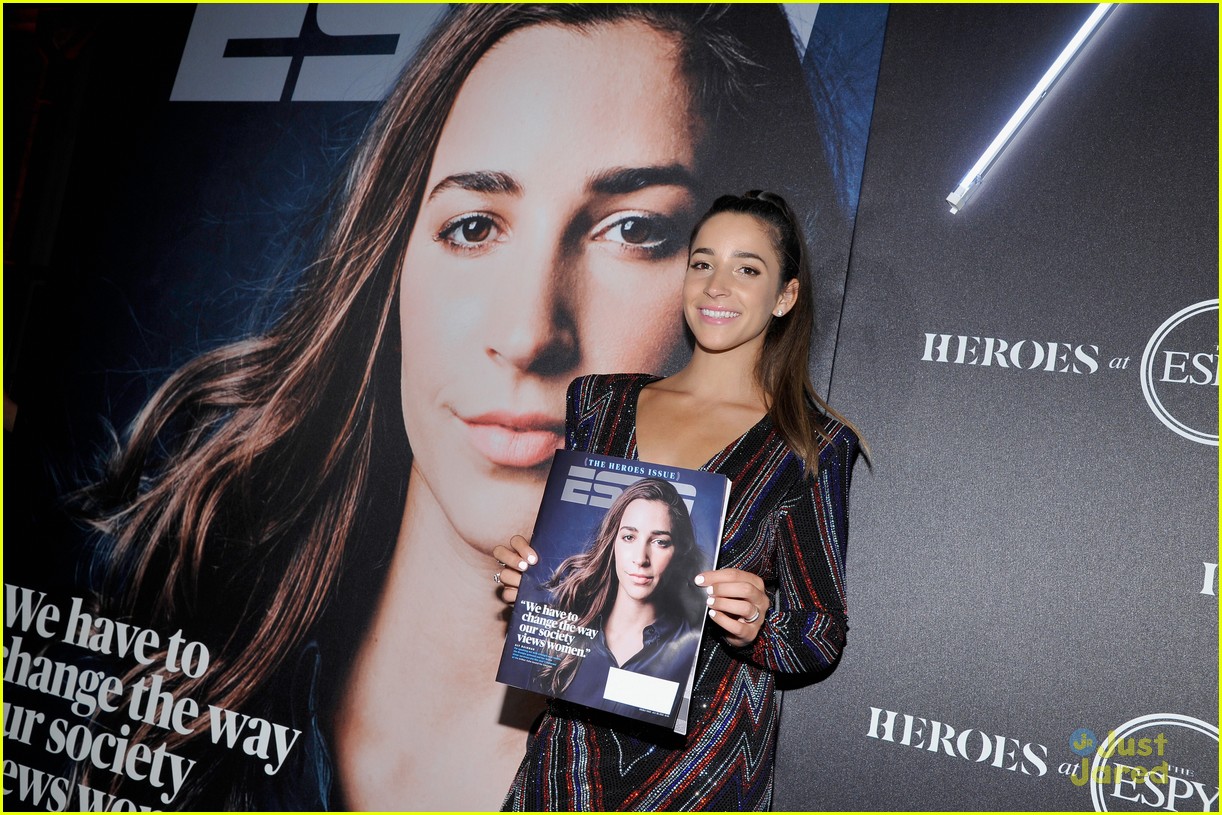 Sharna Burgess Supports Aly Raisman at Heroes At The Espys 2018 Party