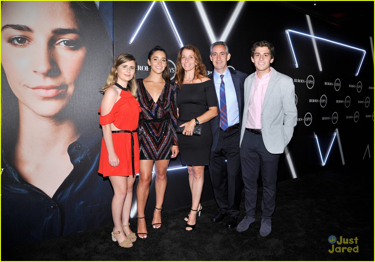 Sharna Burgess Supports Aly Raisman at Heroes At The Espys 2018 Party