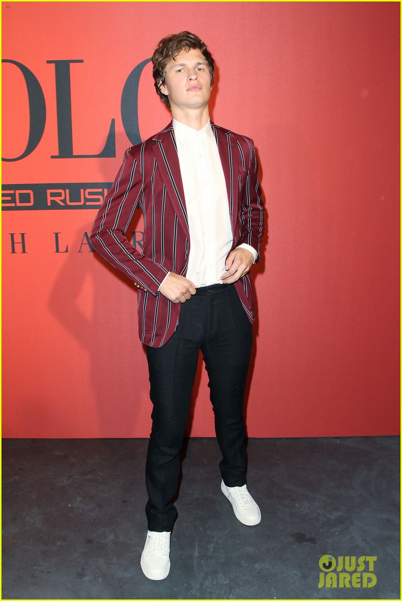 Ansel Elgort Is the Face of Ralph Lauren's Polo Red Watch the