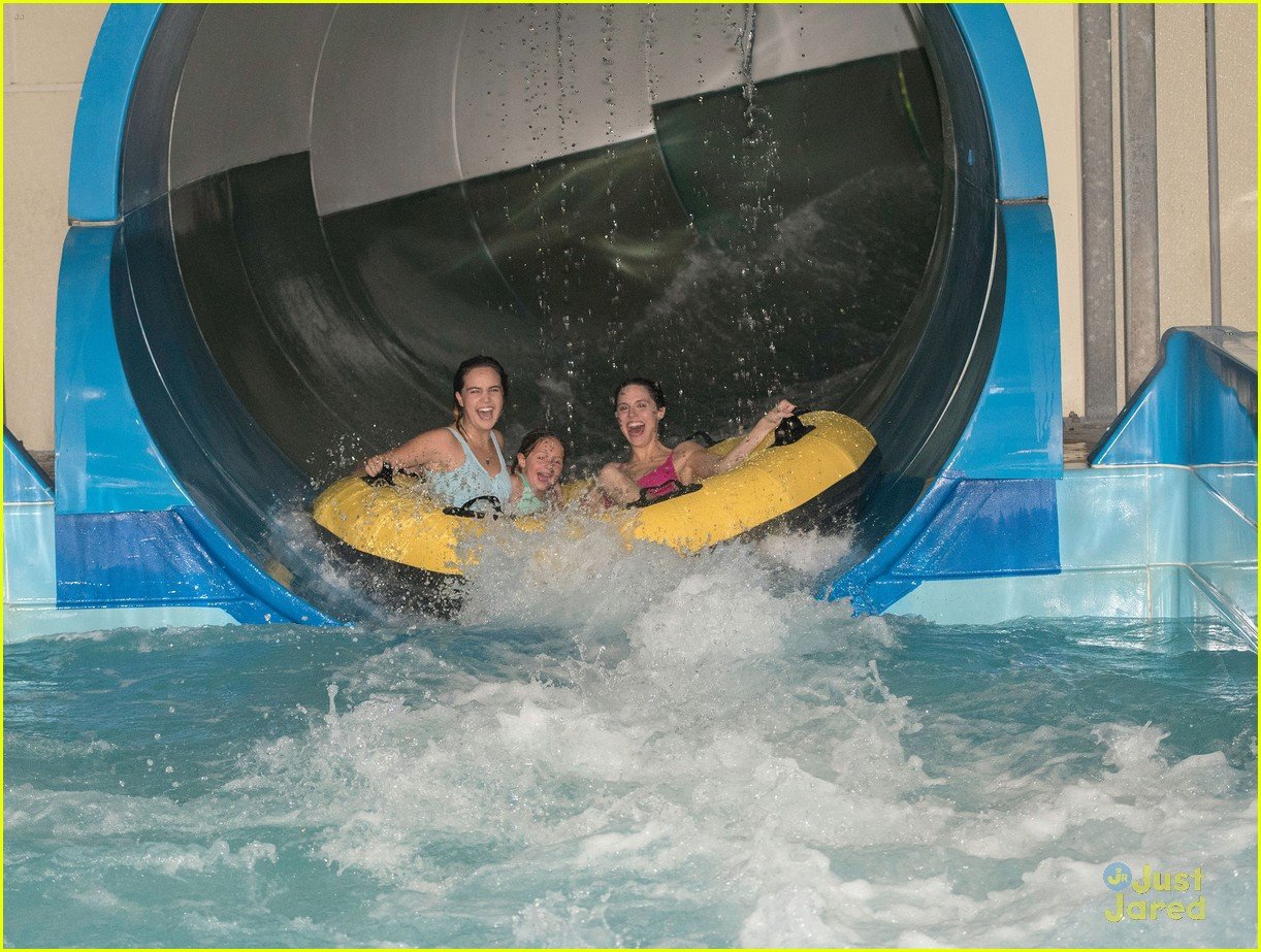 Bailee Madison Takes Fun Family Vacation To Great Wolf Lodge in