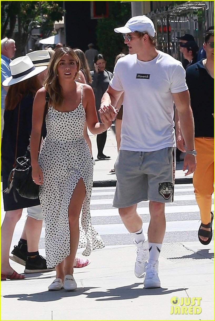 Logan Paul Shops with Girlfriend Chloe After She Defends
