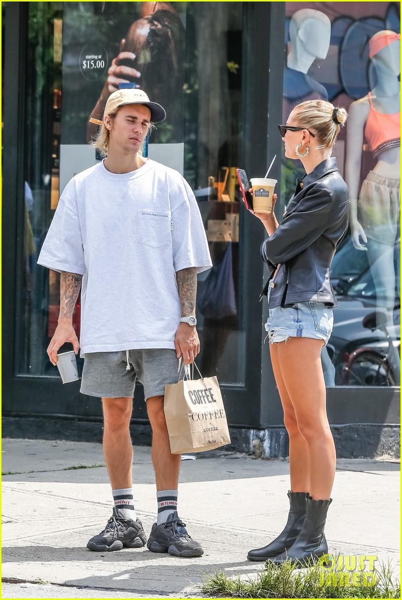 Justin Bieber Brooklyn With Hailey Baldwin July 12, 2018 – Star Style Man