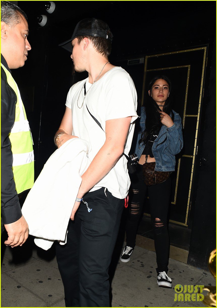 brooklyn beckham girlfriend lexy panterra night out london 04