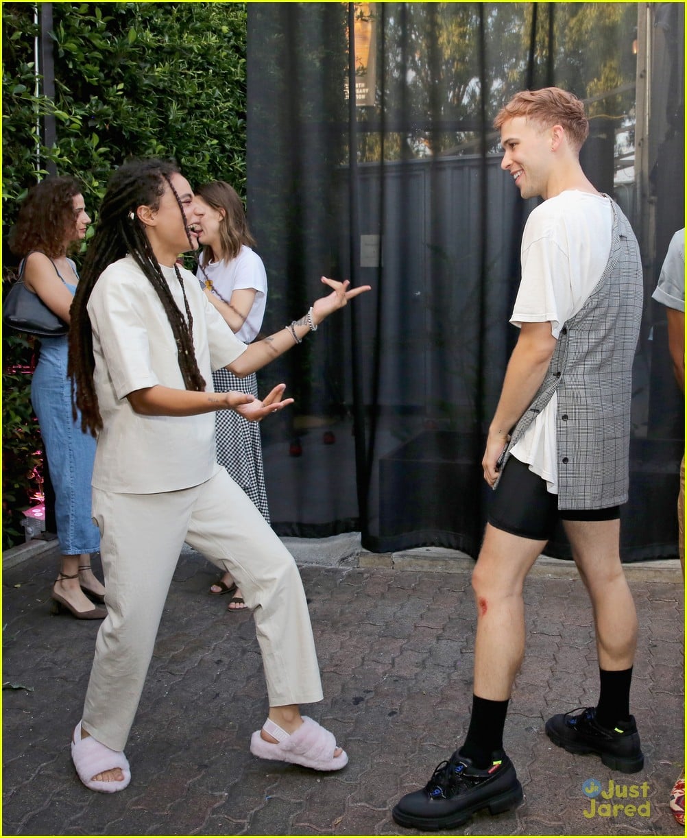 Debby Ryan & Tommy Dorfman Perfect Their Prom Pose at Ugg's Global