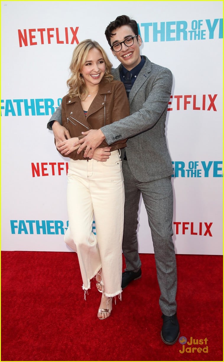 Joey Bragg Gets Support From Girlfriend Audrey Whitby at 'Father Of The